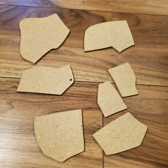 Vintage Playskool Lady and the Tramp Puzzle 190-19  7 Piece Wooden Puzzle - Picture 4 of 5